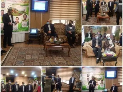 تقدیر فرماندار شهرستان فردیس از تولیدکنندگان بخش کشاورزی
