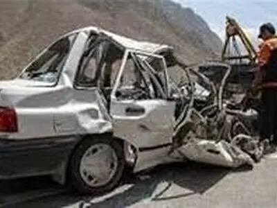 برخورد خودروی پراید با گاردریل در محور شوش–اندیمشک ۵ مصدوم بر جای گذاشت