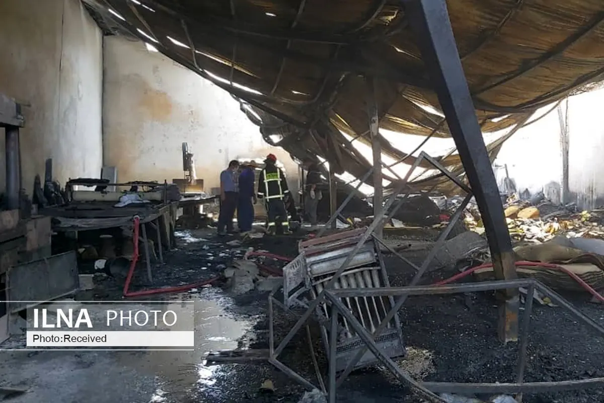 آتش‌سوزی در شرکت «اسفنج‌سازی» پردیس/ ۶ کارگر کشته و ۸ نفر دیگر مصدوم شدند
