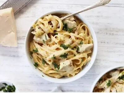 طرز تهیه چیکن آلفردو