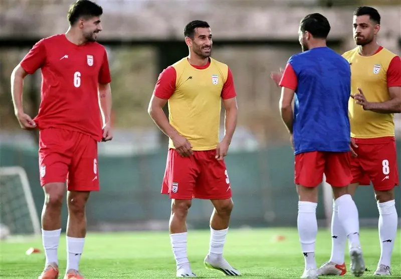 پوستر بازی ایران مقابل قطر با طرح خلیج فارس (عکس)