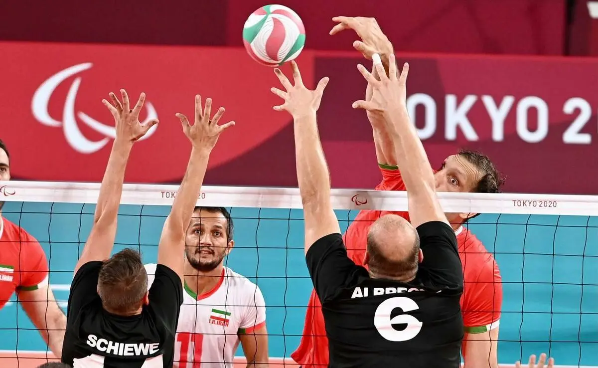 ایران ۳ - آلمان صفر؛ آغاز قدرتمندانه والیبال نشسته
