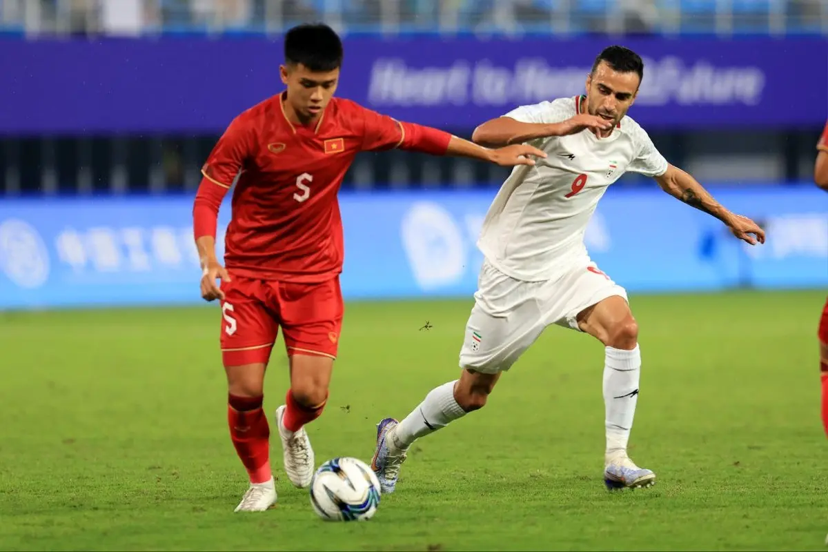 بازی‌های آسیایی هانگژو؛ صدرنشینی امیدهای فوتبال ایران با پیروزی پرگل مقابل ویتنام