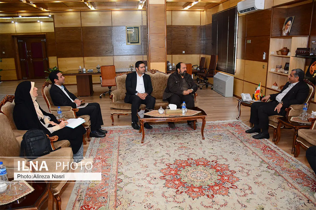 دیدار مدیرعامل خبرگزاری ایلنا با استاندار قزوین