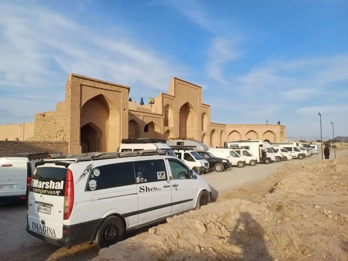  ۴۷۰ خودروی کمپر در جنوب خراسان
