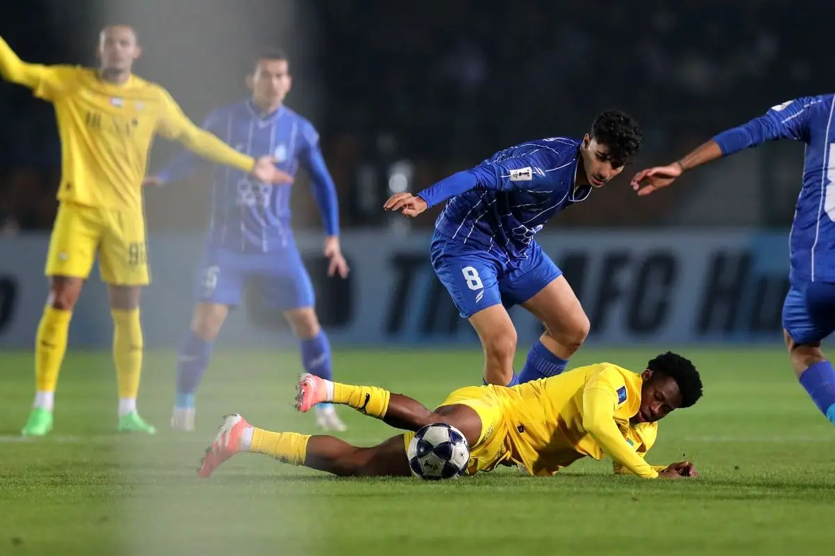 هوگو بهترین بازیکن دیدار استقلال و الوصل شد