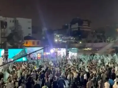 آخرین همایش انتخاباتی مسعود پزشکیان در تهران + فیلم