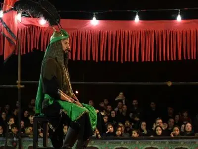 تعزیه "تکیه دینشاه" در آبادان+ تصاویر