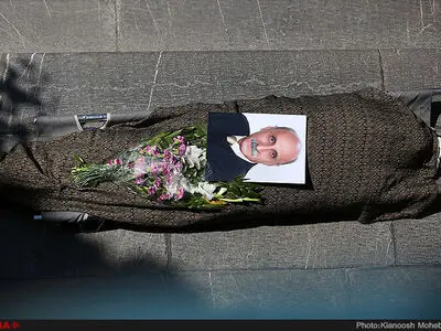 تشییع پیکر علیرضا سلطانی شاد