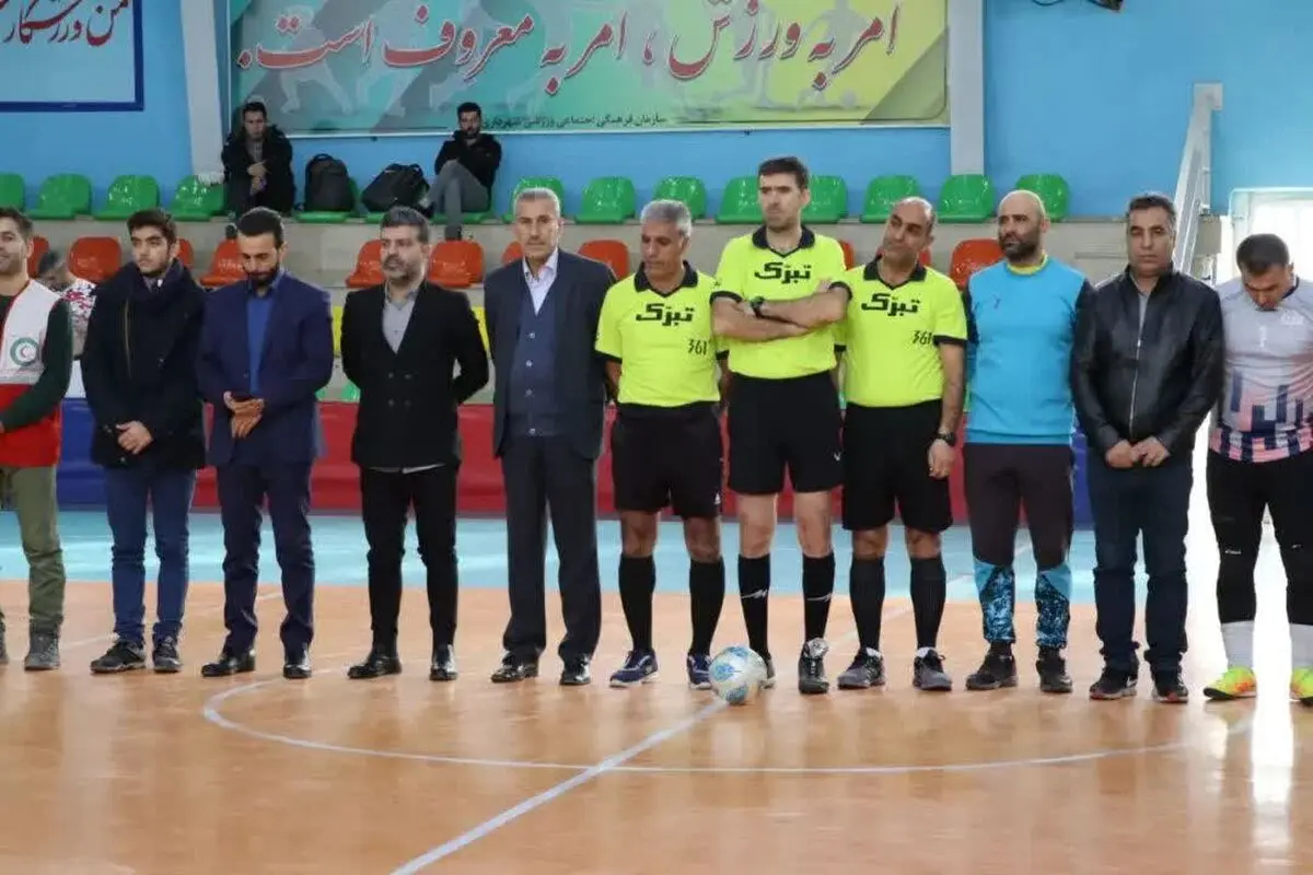 مسابقات فوتسال کارگران استان البرز به کار خود پایان داد