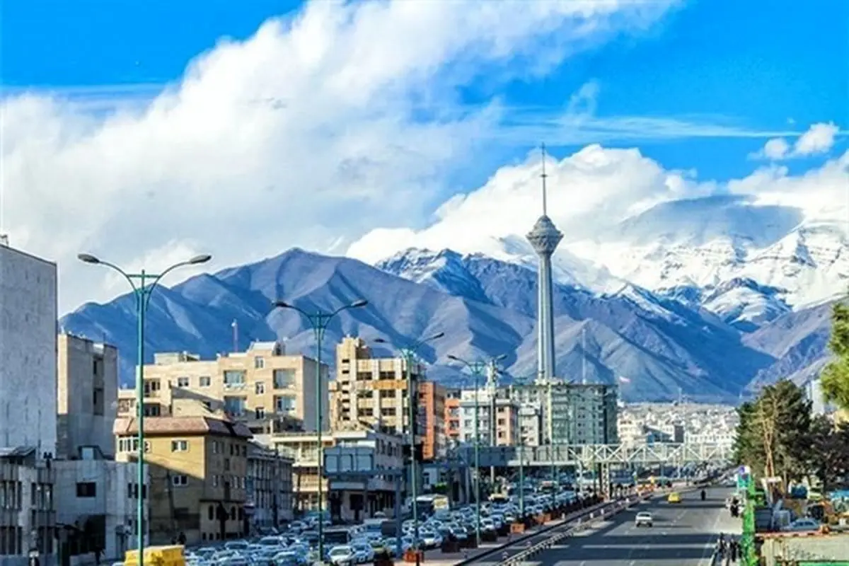 هوای تهران در وضعیت قابل قبول