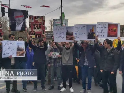 بازتاب راهپیمایی سالگرد پیروزی انقلاب اسلامی در خبرگزاری رویترز
