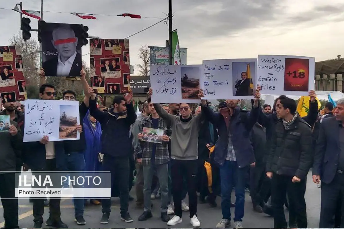 بازتاب راهپیمایی سالگرد پیروزی انقلاب اسلامی در خبرگزاری رویترز