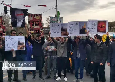 بازتاب راهپیمایی سالگرد پیروزی انقلاب اسلامی در خبرگزاری رویترز