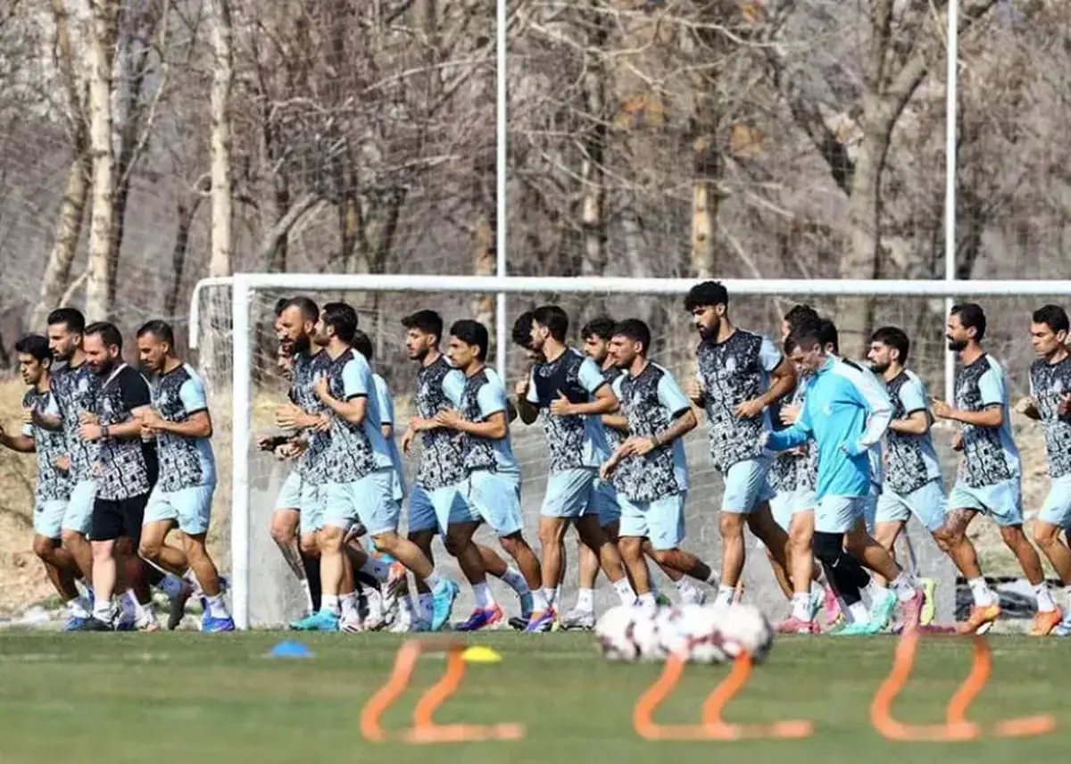 برگزاری تمرین استقلال با حضور هواداران 