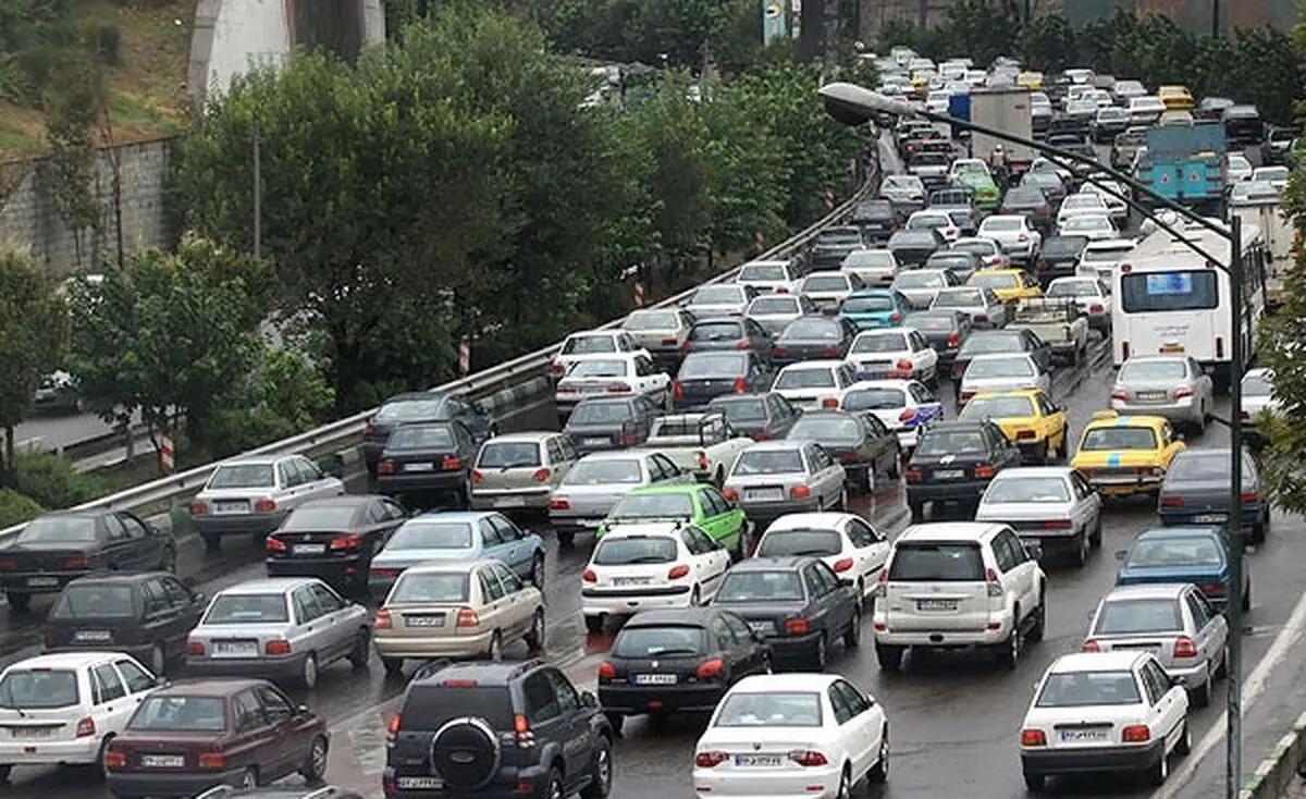 وضعیت ترافیک معابر تهران