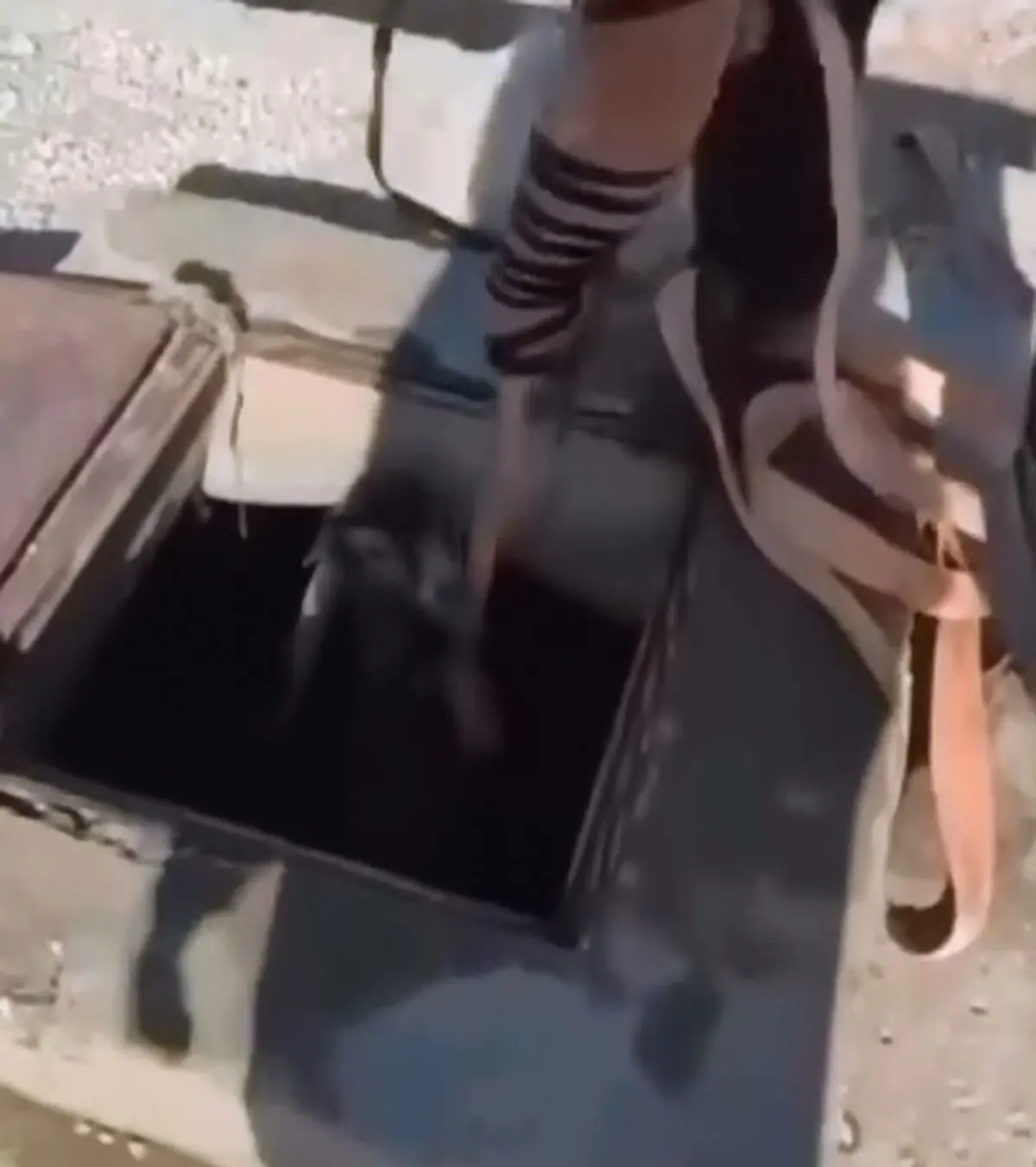 صهیونیست‌ها آب آشامیدنی یک روستای فلسطینی را آلوده کردند + فیلم