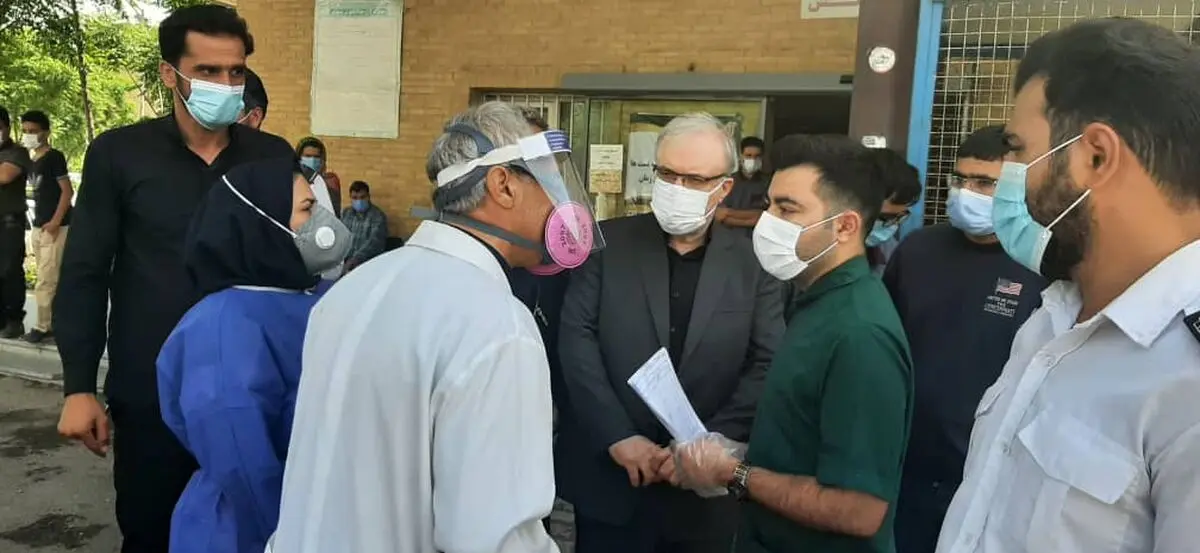 بازدید سرزده‌ وزیر بهداشت از بیمارستان شهدای پاکدشت 