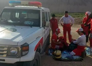 نجات ۲ کوهنورد گرفتار در ارتفاعات گرمسار پس از ۱۵ ساعت عملیات امدادی