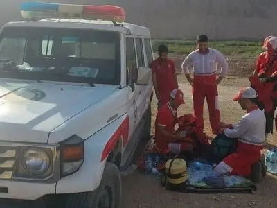 نجات ۲ کوهنورد گرفتار در ارتفاعات گرمسار پس از ۱۵ ساعت عملیات امدادی