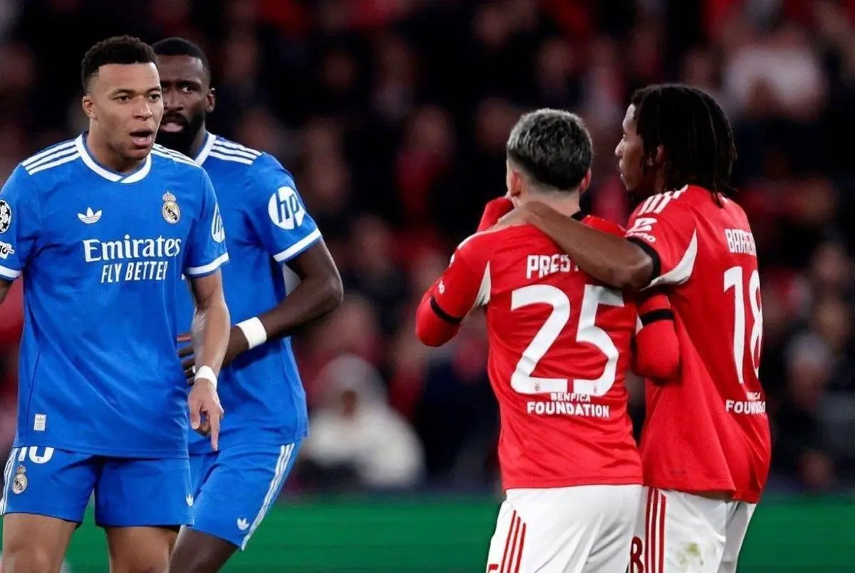 اتهام امباپه به بازیکن بنفیکا: نژادپرست هستی!