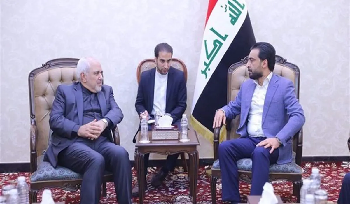 الحلبوسی لظریف: العراق سیلعبُ دورا محوریا لخفض التصعید بین طهران وواشنطن