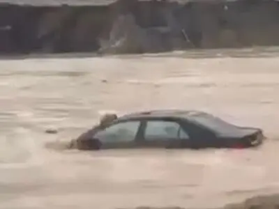 جاری شدن سیل در مکه + فیلم