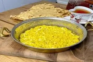 طرز تهیه پنیر برشته معروفِ امیر در سریال تاسیان/فیلم
