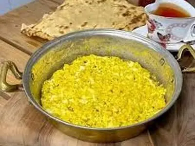 طرز تهیه پنیر برشته معروفِ امیر در سریال تاسیان/فیلم