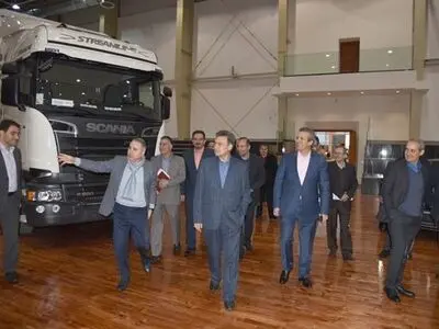 بازدید مدیرعامل بانک ملت از گروه صنعتی ماموت