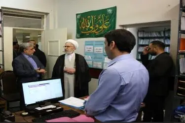 بازدید دادستان کل کشور از دادسرای ناحیه یک کرج 