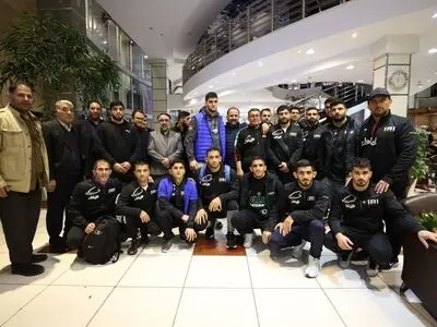 بازگشت تیم ملی کشتی آزاد به ایران