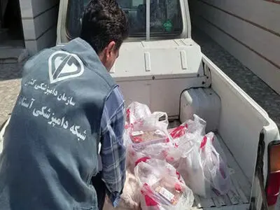 ضبط و معدوم‌سازی ۱۱۸ کیلوگرم فرآورده دامی غیرقابل مصرف در آستانه‌اشرفیه