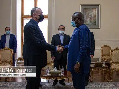 دیدار وزیر فرهنگ و گردشگری غنا با وزیر امور خارجه