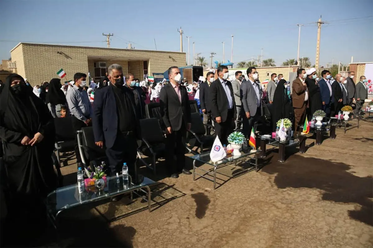افتتاح دو مدرسه در راستای مسئولیت اجتماعی بانک ایران زمین 