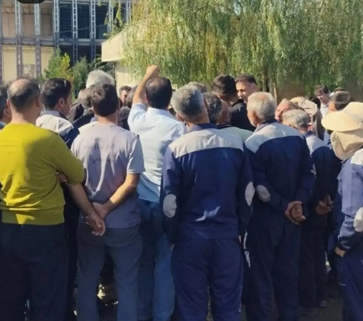 تجمع کارگران انتقالی شرکت «کشت صنعت خوشه صبا»/ مطالبات ۱۵۰ کارگر معوق ماند!
