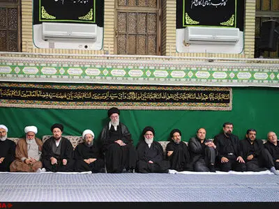 اولین شب مراسم عزاداری حضرت اباعبدالله الحسین علیه السلام برگزار شد
