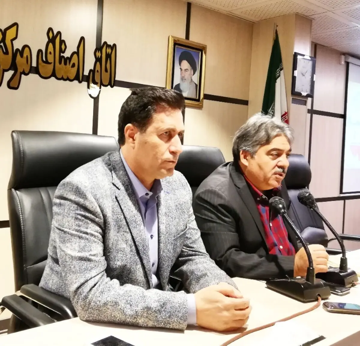 برگزاری آئین تودیع و معارفه مدیر بازرسی و نظارت اصناف مرکز استان البرز  