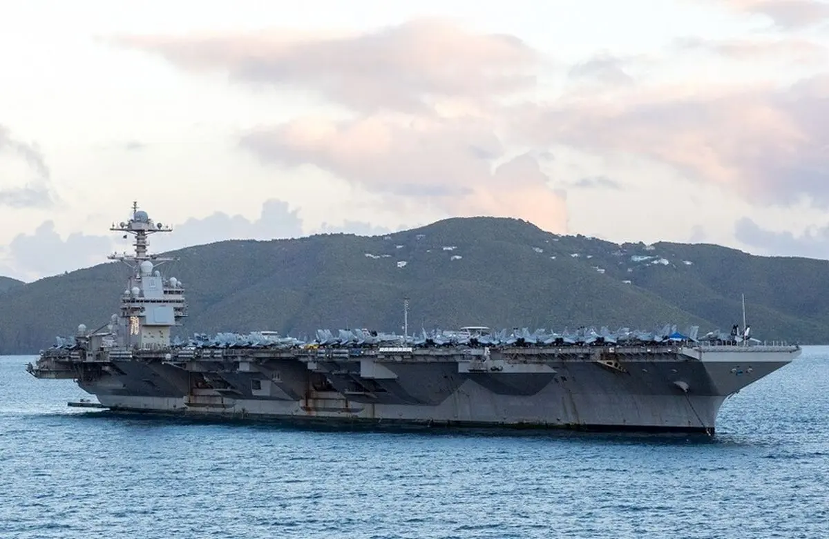 ناو هواپیمابر جرالد آر. فورد آمریکا معضلات بسیاری دارد