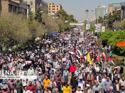 راهپیمایی روز جهانی قدس - شیراز