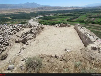 کشف شواهدی جدید از معماری در قلعه سانسیز زنجان