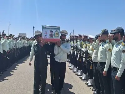 پیکر شهید مدافع وطن در آوج برگزار شد