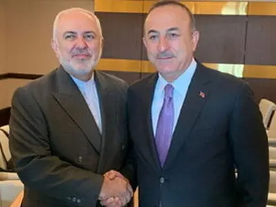 بررسی تحولات سوریه در دیدار ظریف و چاووش اوغلو