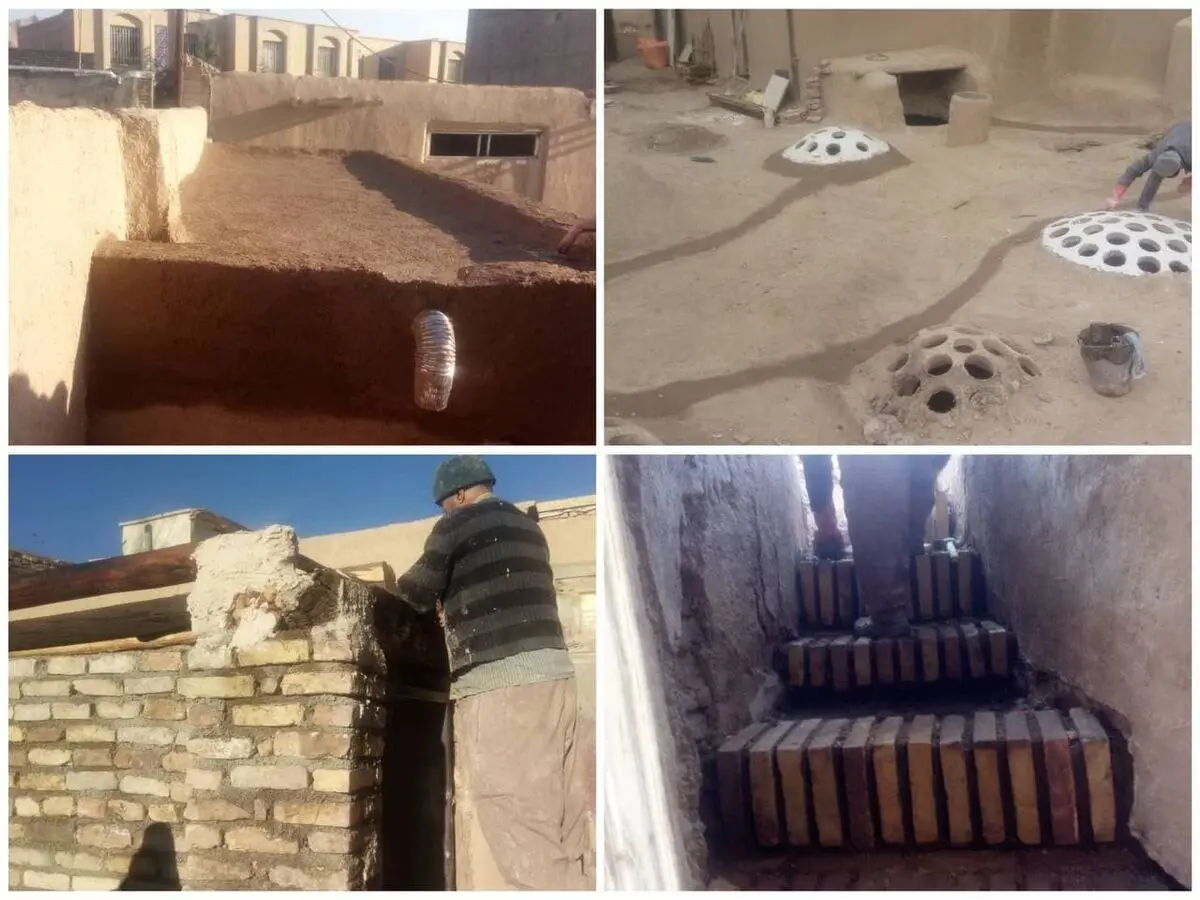 آغاز مرمت و بهسازی گرمابه چهارسوق شاهرود