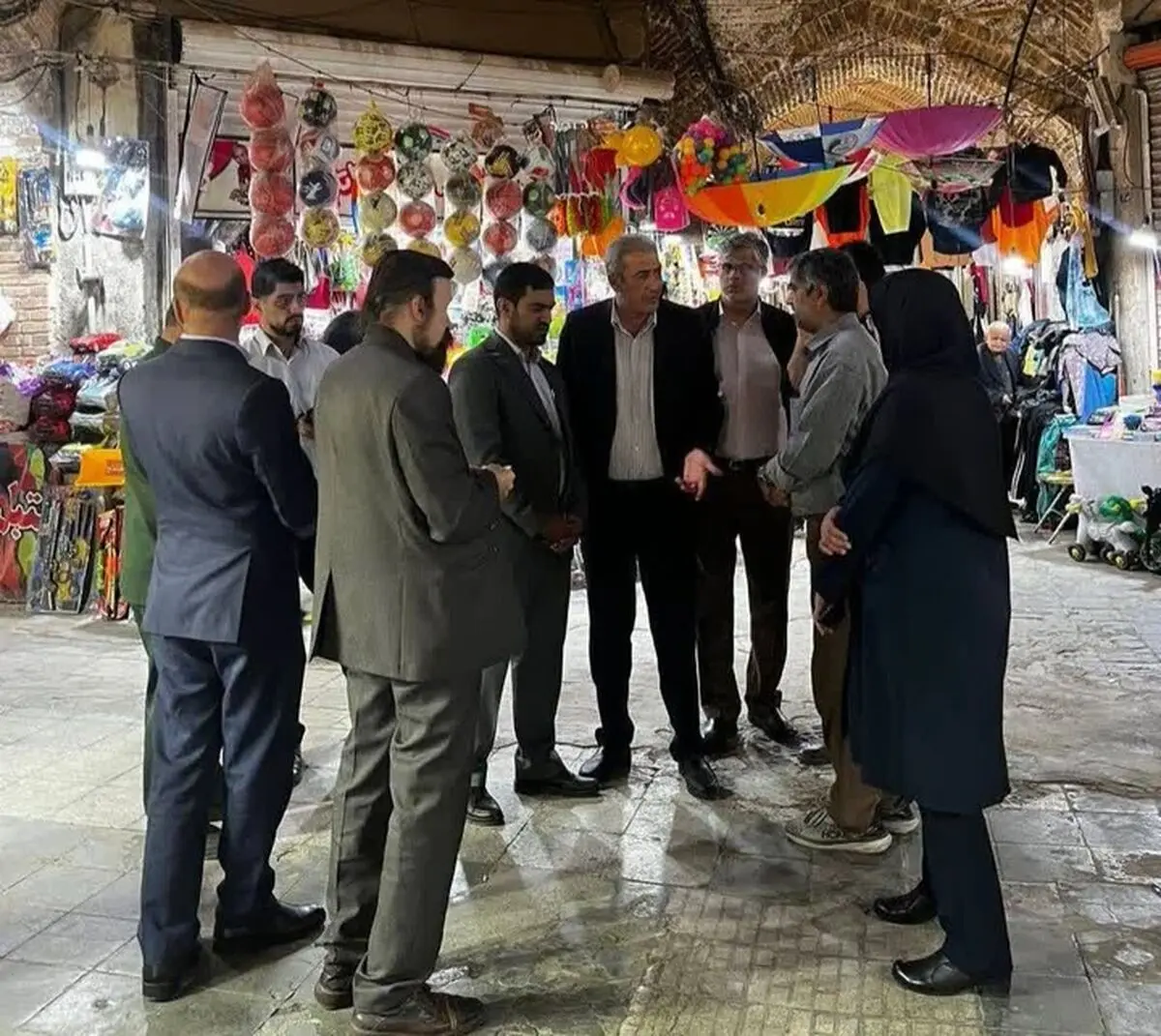 بازار تاریخی تویسرکان ساماندهی می‌شود