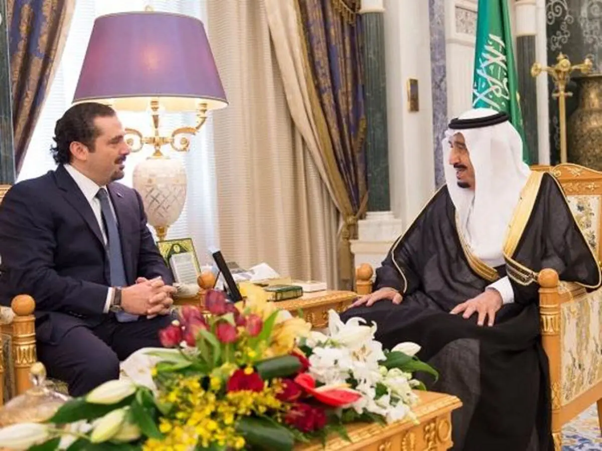 حریری به دیدار ملک سلمان رفت