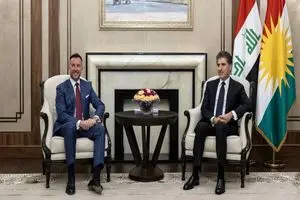 تاکید بارزانی بر تعهد اقلیم کردستان عراق به توسعه روابط با ایتالیا