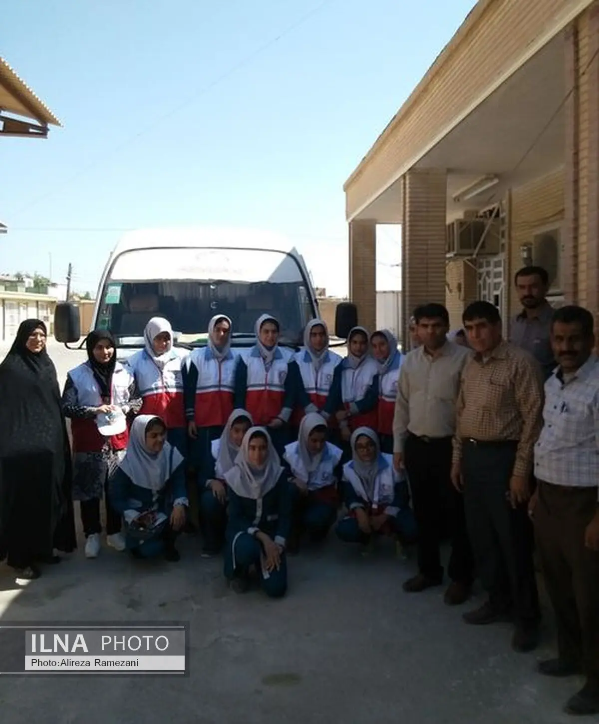 اعزام دانش آموزان طرح دادرس هندیجان به اردوی استانی 