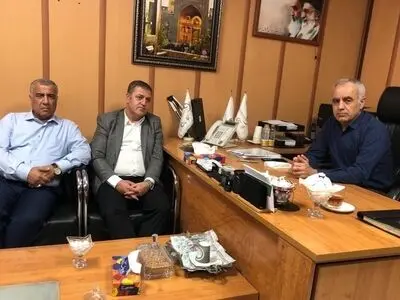 دیدار مدیرعامل باشگاه آلومینیوم با رئیس سازمان لیگ