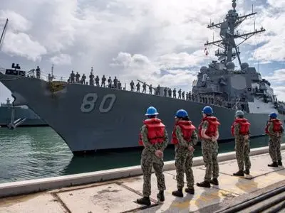 آرایش جنگی آمریکا در دریای عرب علیه ایران